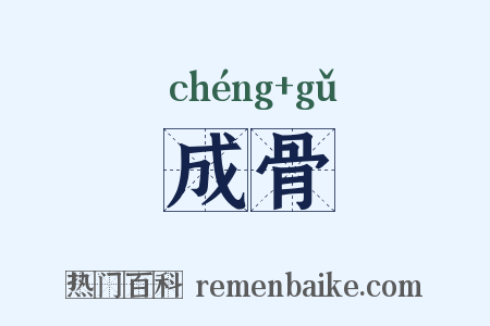 成骨是什么意思的图片